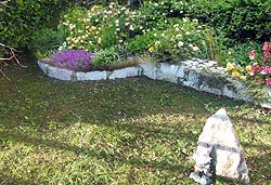 Arredo giardino con marmo Asiago